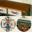 Buffet vert massif et bois manufacturé