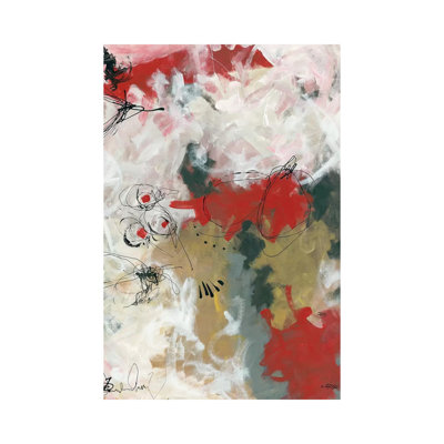 «Abstract II» par Annie Rodrigue - peinture sur toile tendue