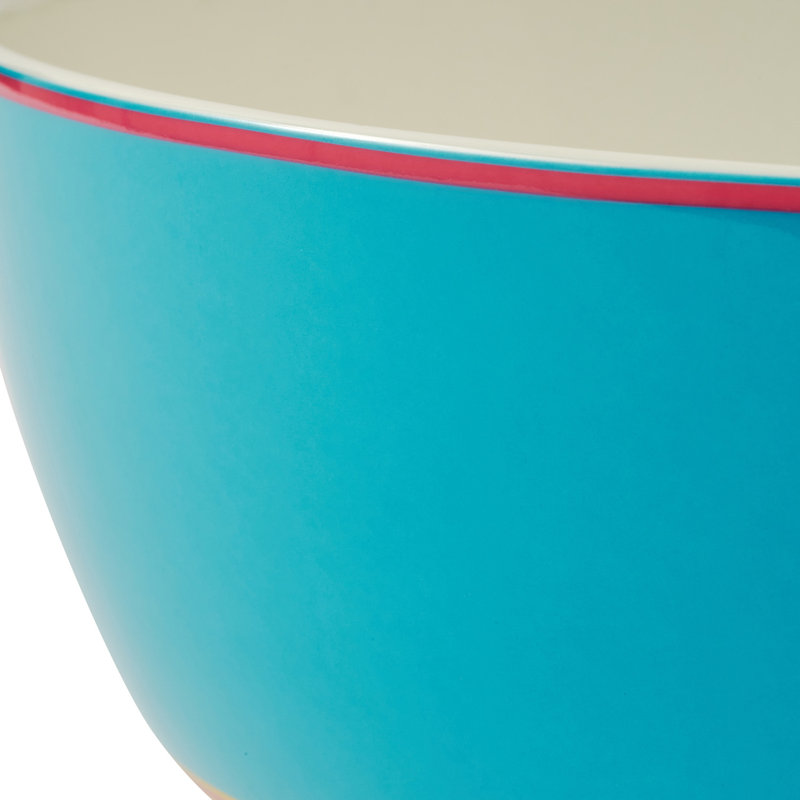 Bol de service 10 po , Turquoise