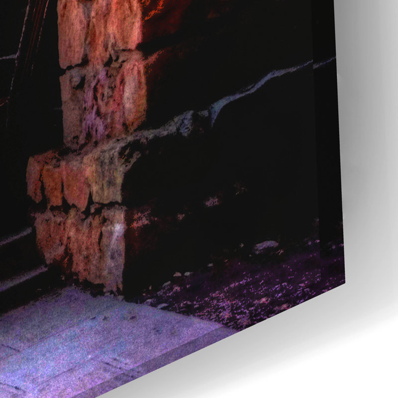«Grand Canyon Cabin» par Tim Oldford, art mural en verre acrylique, H 16 po x l 24 po x P 0,2 po