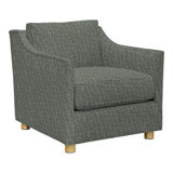 Newlin Linen Sunbrella® Cotton Armchair
