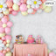 Panneau mural rose artificiel