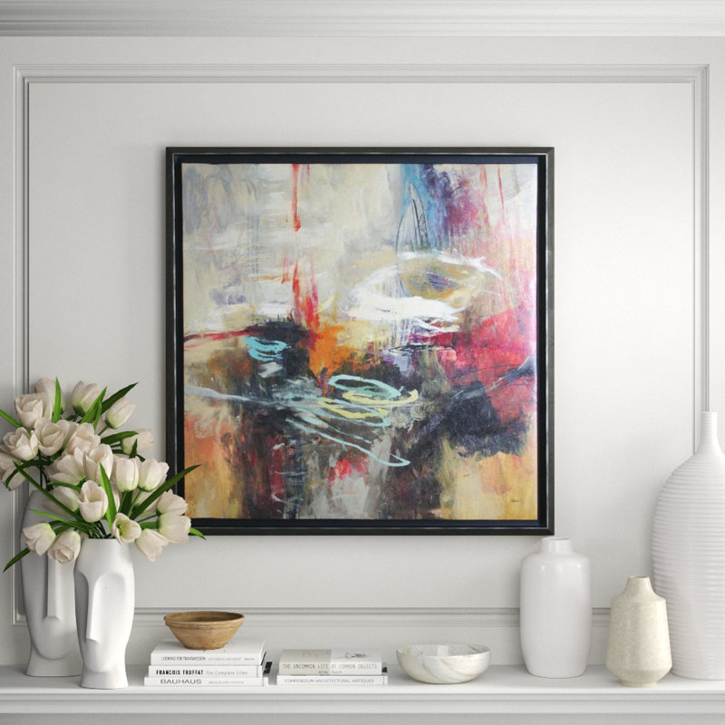 « instinctual beauté ii », reproduction sur toile encadrée
