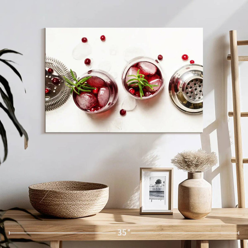 Yarlin Cranberry Cocktail Mix, 16" H x 24" W