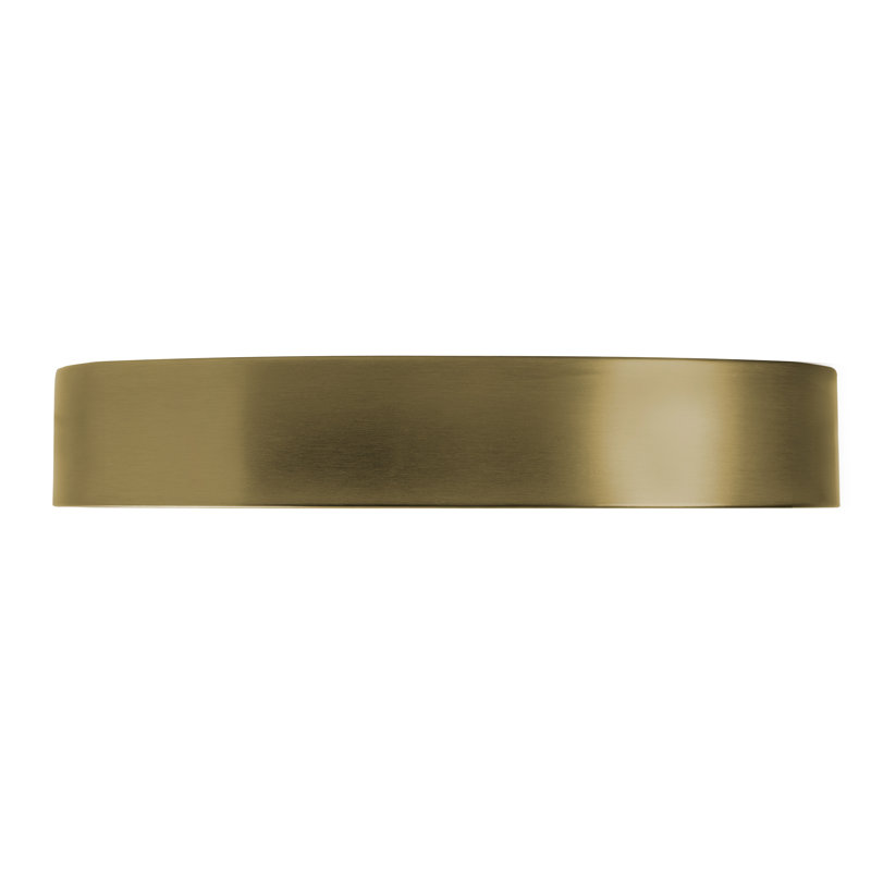 Bailey 12'' LED Flush Mount, Light Antique Brass, 2.5" H x 14" W x 14" D