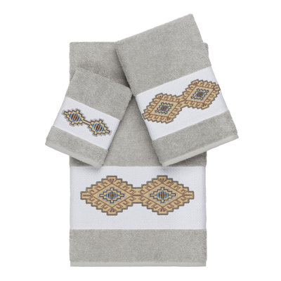 Gianna 3 Piece Turkish Cotton Towel Set