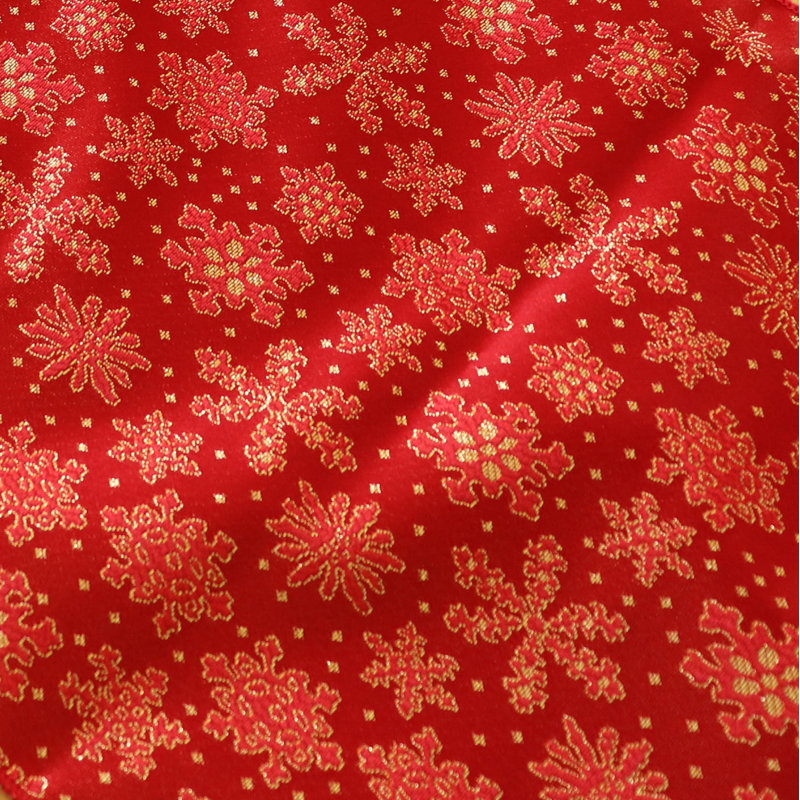 Sartaj Brocade Dining Linens, 36" Square, Red