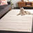 Oza Abstract Hand Tufted Wool/Cotton Abstract Rug in Beige-1223184712