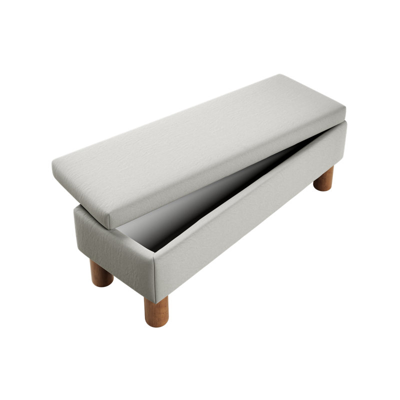 Essential Storage Bench, Moon Upcycled Poly, Cylinder