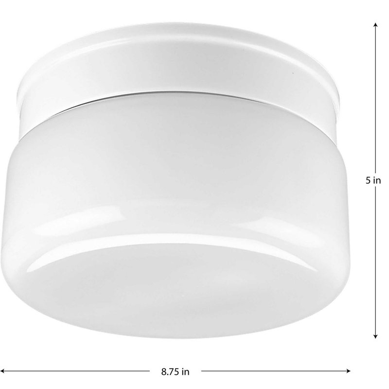 Plafonnier encastré 8 lumières 8,75 po Shellcove