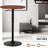 Round Metal Base Dining Table