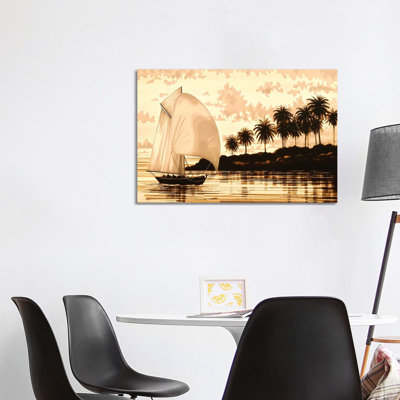 Sail 1 Piece Wall Art on Canvas