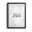 Hello Gorgeous - Art textuel avec cadre photo-1397069684-1397069583