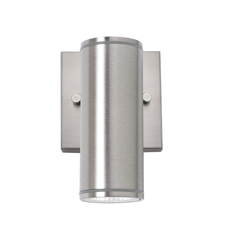 Geddies Aluminum LED Wall Light, Satin Nickel