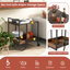 Melisha Wood Bar Cart