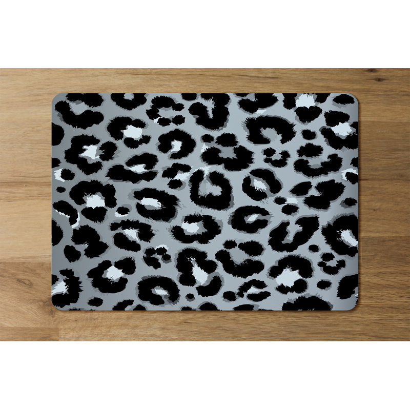 Gharib Polyester, Wood Animal Print Rectangle Placemat