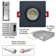 3" Ultra Slim Selectable CCT New Construction LED Canless Recessed Lighting Kit