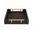 Baidy Hand-Finished Faux Shagreen Rectangular Serving Tray-1205077590