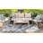 Valletta Floral Indoor / Outdoor Rug-1256646912