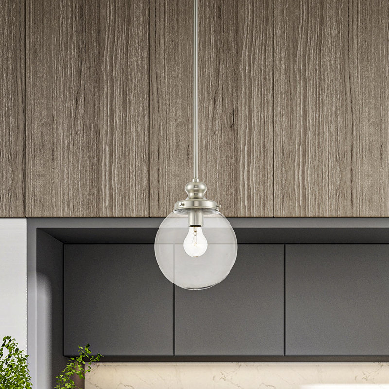 Delmar 1 - Light Pendant, Brushed Nickel