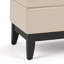 Banc de rangement avec repose-pieds et rangement caché Oregon-2142230938