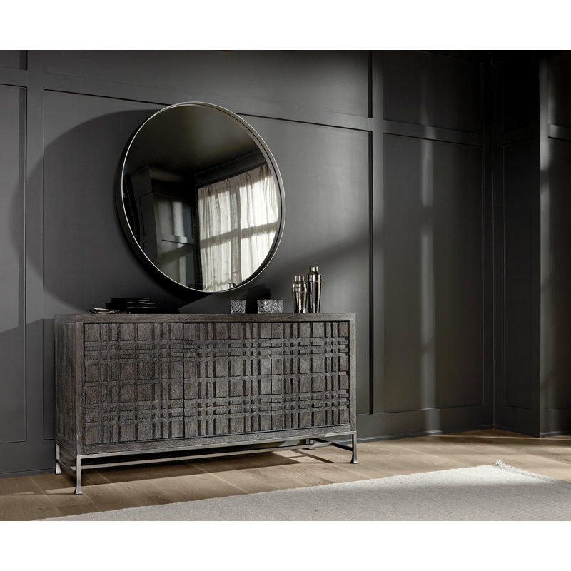 Tribeca Steel Round Mirror