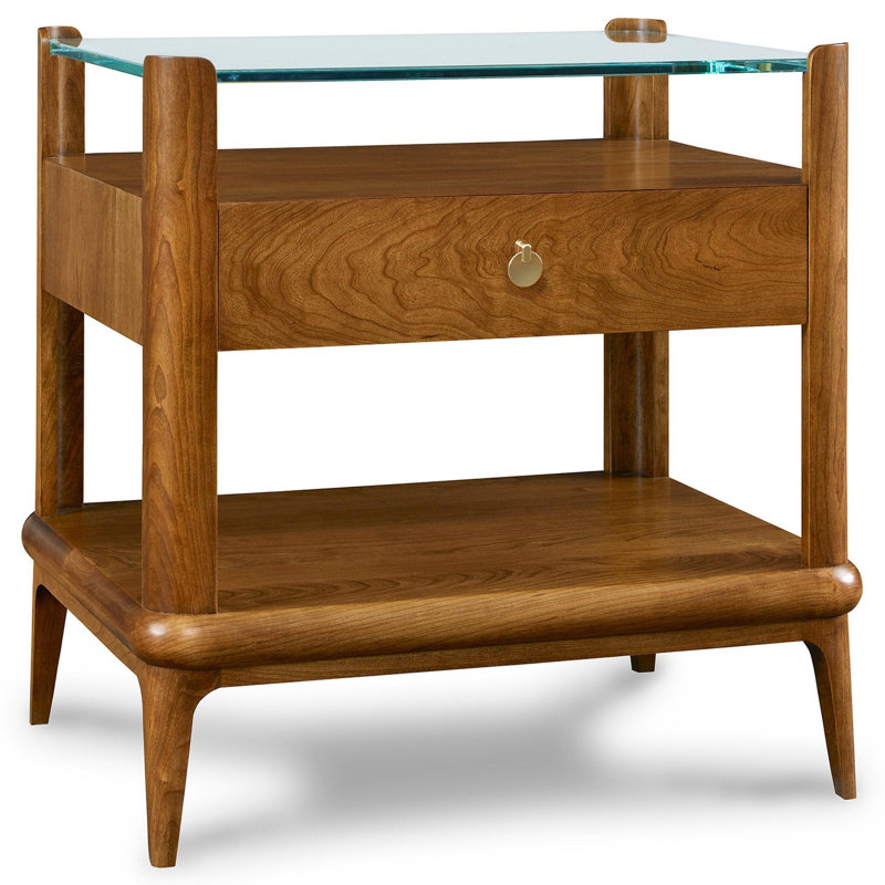 Martine 33'' W Solid Wood Nightstand