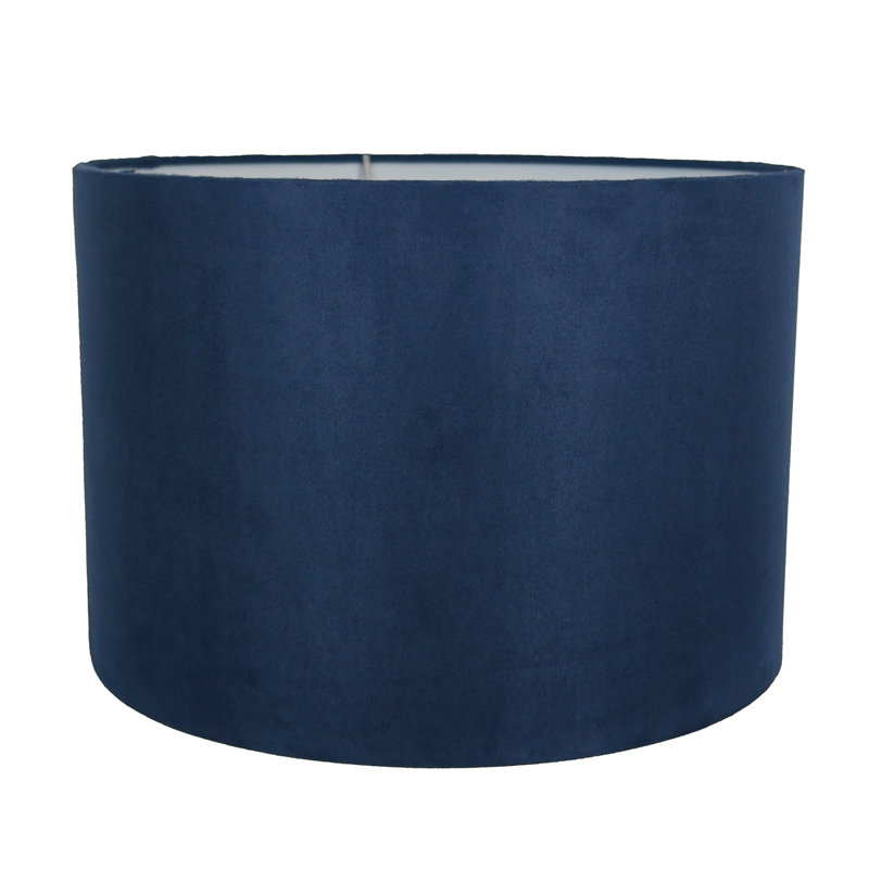 Abat-jour cylindriques 13 po en haut x 13 po en bas x 9 po, Bleu