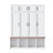Versatile Entryway Hall Tree Mdf Contemporary Living Room