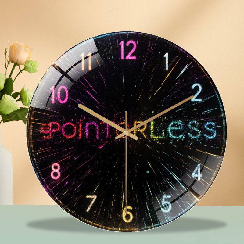 Horloge murale 12 po
