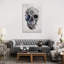 Floral Skull #2 - Print on Canvas-29383522-56729748