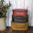 Oval Rustic Vintage Cardboard Nesting Boxes Set of 3