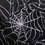 Spiderweb 3 Foot Holloween Bean Bag, Black and White