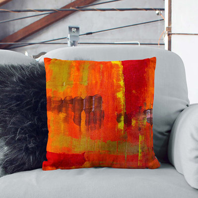 Abstract Square Cushion