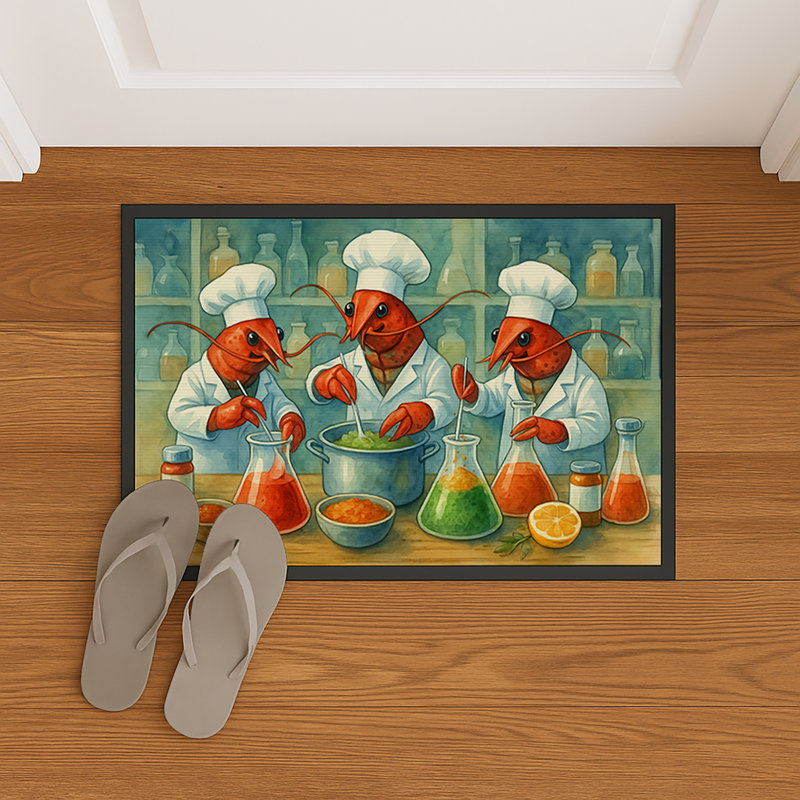 Crawfish Science Doormat, 24" W x 36" L