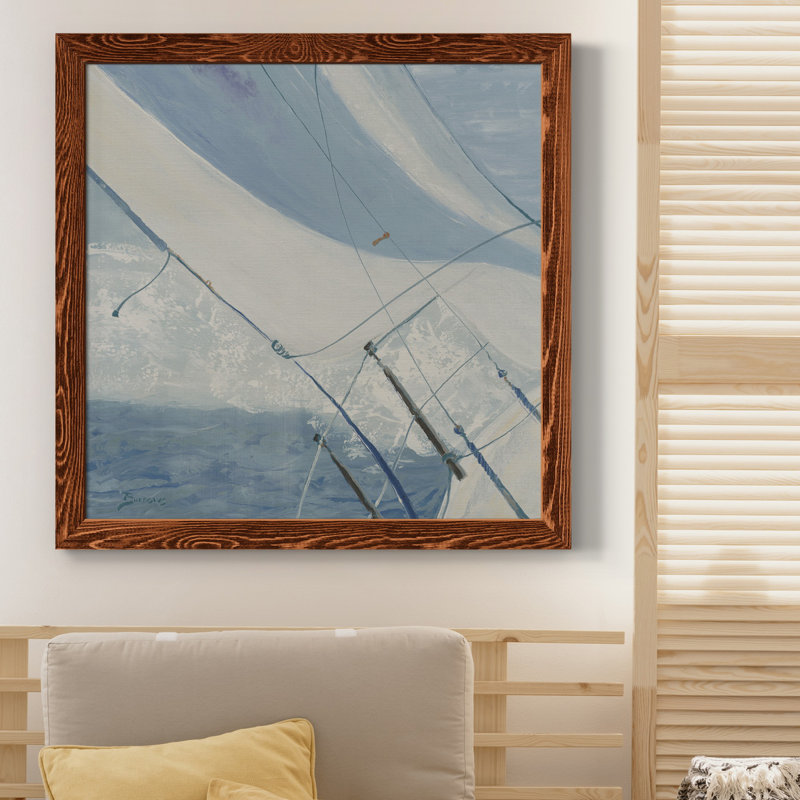 Impression sur toile Bow Bow, Cadre en érable, H 35,5 po x l 35,5 po x P 1,5 po