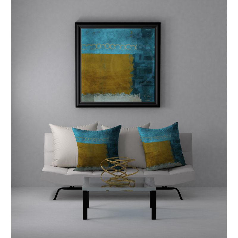 Reversible Throw Pillow, 18" x 18"