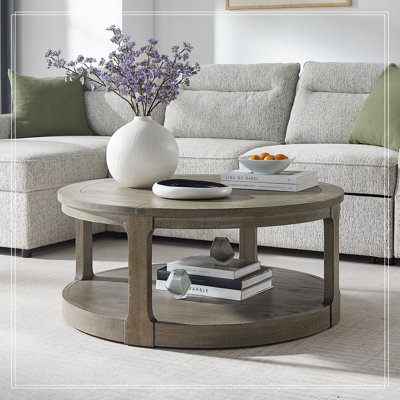 2 Tier Traditional Round Wooden Denya