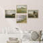 "Paysage champêtre de campagne", impression sur papier 4 pièces-97770387-97770390