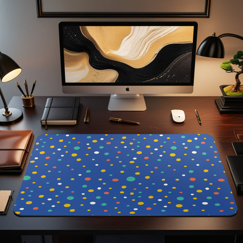 Polyester Desk Pad, 23.6x13.8