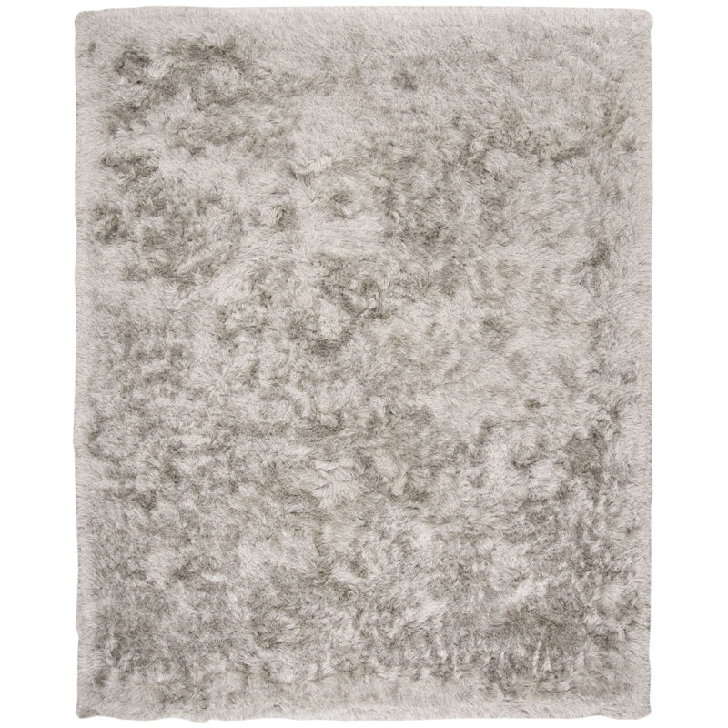 Morrell Shag Hand Tufted Performance Solid Color Rug, Rectangle 10' x 14'