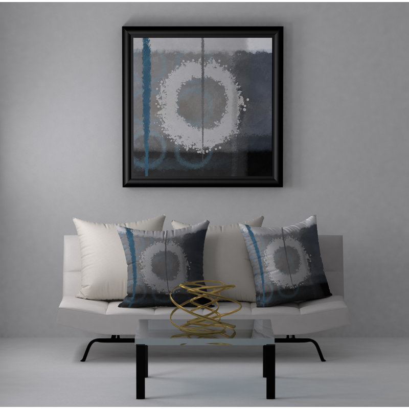 Housse et insert de coussin carré lumineux FABLE, 18" x 18"