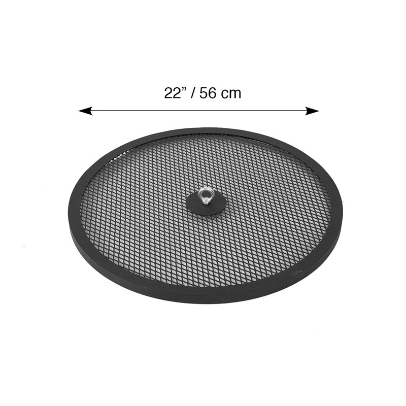 Pare-étincelles rond pour foyer