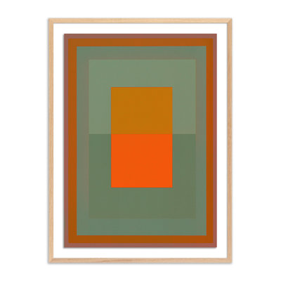 «Resson Q» par David Gray - peinture à cadre unique