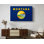 «Montana State Flag», impression sur toile tendue