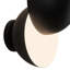 Void 12-in Black dimmable LED Wall Sconce-390272079