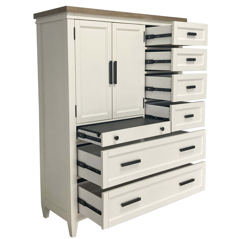 Bureau rectangulaire avec armoire Stapleton