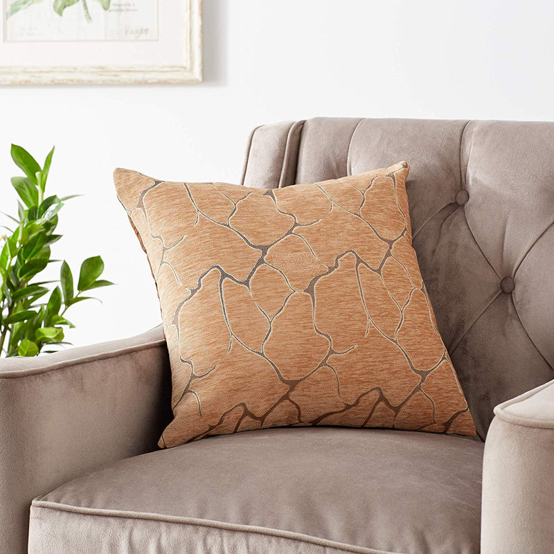 Coussin Milano, Brun, Polyester