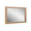 Miroir rectangulaire 36 "avec cadre en chêne brut Henrieta-2100858084