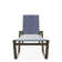 Holna Outdoor Rust-Resistant Metal Chaise Lounge